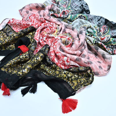 Booty Art Lawn Hijab Black